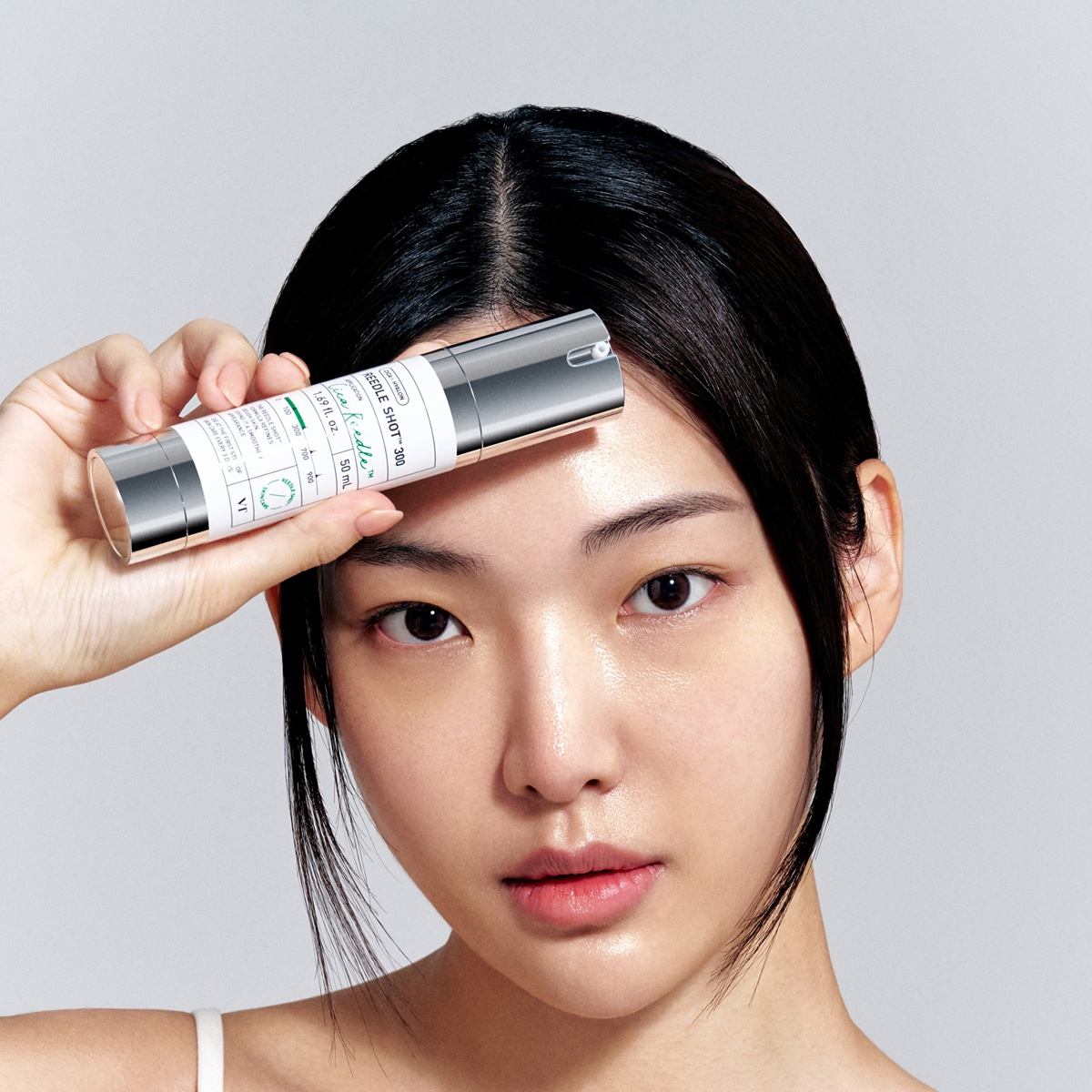 Texture of Reedle Shot Serum with micro-spicules for skin permeation - Phase 1